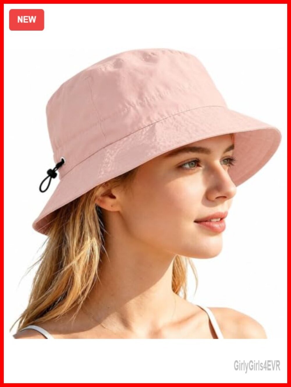 Foldable Wide Brim Bucket Hat UPF 50+ Water-Repellent Sun Protection